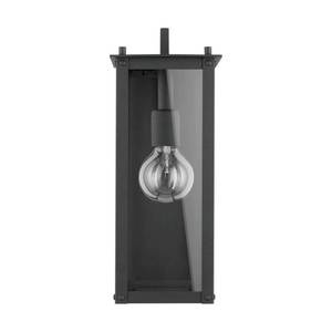 lot 24699 image: Capital Lighting 934611BK Hunt 1 Light Outdoor Wall Light  Black