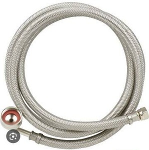 lot 24708 image: Ez-Flow Stainless Steel Dishwasher Supply Line