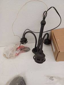 lot 24711 image: Incomplete Lighting Fixture