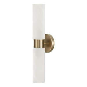 lot 24727 image: Capital Lighting 651721 Alyssa 2 Light 5 Inch Wide Bath Bar, Brass