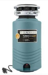 lot 24786 image: Glacier Bay TurboGrind Max 1HP Garbage Disposal