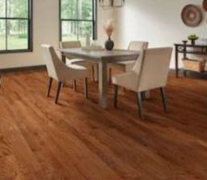 lot 25005 image: Bruce Americas Best Choice 3.25-in W Prefinished Oak Hardwood Flooring, Gunstock