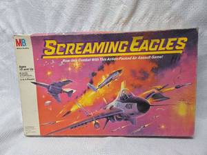 lot 14 image: Milton Bradley Screaming Eagles Board Game 1987