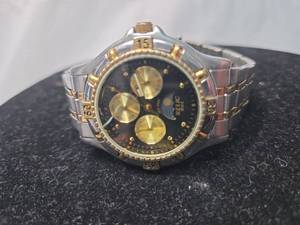 lot 20 image: Relic Wet Two-Tone Chronograph Watch