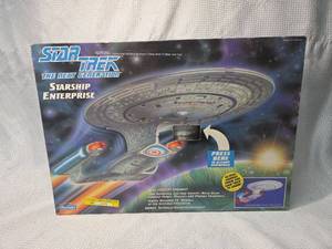 Star Trek TNG Enterprise Starship Model with Sounds
