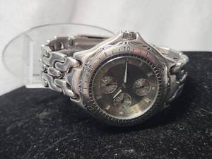 lot 52 image: Fossil Steel Chronograph Watch