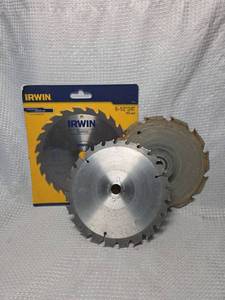 lot 73 image: Irwin Classic 6-12 inch Circular Saw Blade Set
