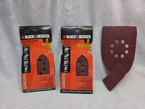 lot 89 image: Black & Decker FinishingDetail Sandpaper Set