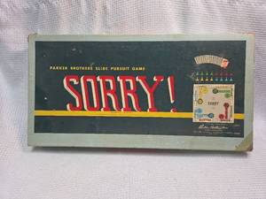 lot 100 image: Parker Brothers Sorry Board Game