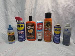 lot 103 image: Maintenance Products Collection - WD40, Goop, Gorilla Glue Bundle
