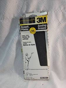 lot 124 image: 3M Pro-Pak 120 Grit Drywall Sanding Screens