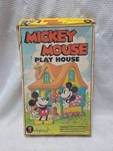lot 126 image: Mickey Mouse Colorforms Play House Set