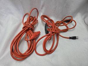 lot 155 image: Orange Heavy Duty Extension Cords