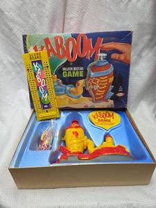 lot 156 image: 1960s Ideal Kaboom Balloon Busting Board Game