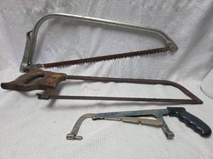 lot 158 image: Collection of Manual Hand Saws