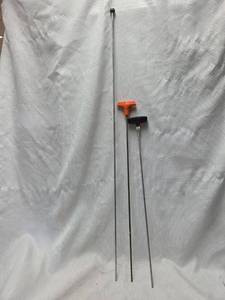 lot 159 image: Lot of 3 rifle cleaning shafts