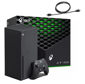 Xbox Series X 1TB Gaming Console Console + 1 Wireless Controller - Backward Compatible with Thousands of Games, Fine-Tuned Performance, True 4K Gaming, Up to 120 FPS - HDMI_Cable - Retail: $685
