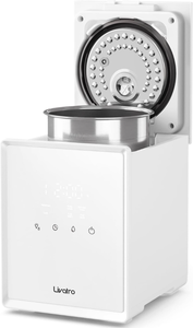 lot 17208 image: Stainless Steel Humidifier, 3L Warm Mist Humidifier, Easy Clean with Warm Steam Humidifier, Healthy Air Mist Humidifiers for Bedroom Living Room, with Sleep Mode and Auto-off Setting - Retail $149