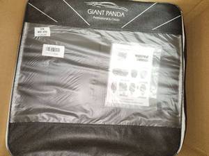 lot 17215 image: GIANT PANDA Customized Full Set Car Seat Covers for Toyota Corolla Cross L,LE,XLE (Not for Hybrid) 2022 2023 2024 2025,Faux Leather (Black) - Retail $0