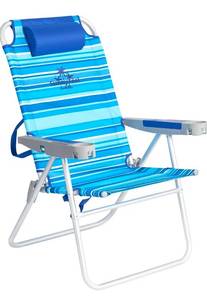 lot 17253 image: SUNNYFEEL Tall Folding Beach Chair Lightweight, Portable Sand Chair for Adults Heavy Duty 500 LBS with Cup Holders, Foldable High Camping Lawn Chairs for CampOutdoorPicnicConcertSports - Retail $94