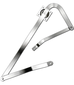 lot 17266 image: PR315500-RH Attic Ladder Kit Power Arm Assy Right Hand Compatible with Louisville Ladder - Retail $35