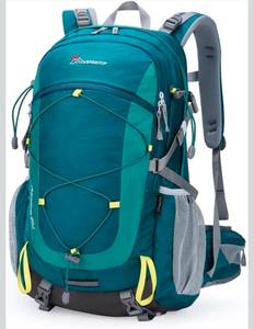 lot 17276 image: MOUNTAINTOP Hiking Backpack,18L25L40L Lightweight Travel Backpack with Rain Cover for Outdoor Backpacking, Camping - Retail $54