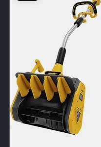 lot 17319 image: Litekon Cordless Snow Shovel, 40V  13-Inch  4.0-Ah High Power Brushless Snow Blower, Battery-Powered Snow Blower for Patio, Deck, Driveway (2  40V Battery & Quick Charger Included) - Retail $0