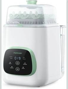 lot 17377 image: Momcozy KleanPal Pro Baby Bottle Washer, Sterilizer & Dryer - All-in-One Cleaning Machine for Bottles, Pump Parts & Baby Essentials - Time-Saving & Effortless Care - Retail $299