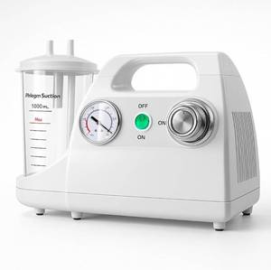 lot 17421 image: Portable Veterinary Suction Machine for Home Use with 1000ml Capacity - Retail $159