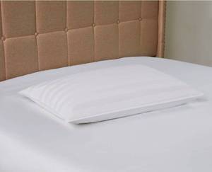 lot 17455 image: DOWNLITE Down Extra Thin, Flat & Soft Pillow for Stomach Sleepers (Hypoallergenic) (King) - Retail $125