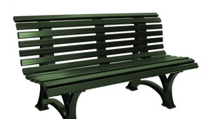 New inbox CourKoal Park Bench Bank Helgoland 41207 - Great for Personal Gardens or Community Space *Retails $260*