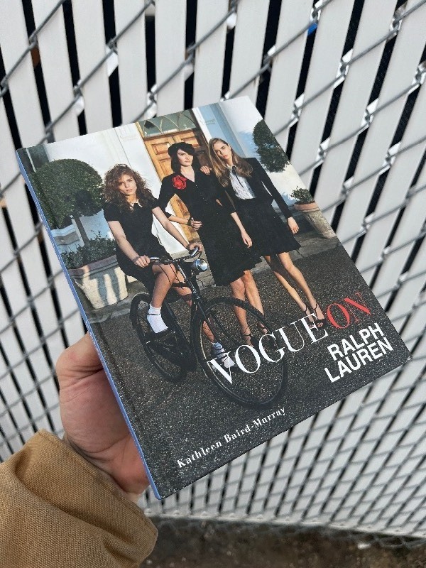 lot 5 image: Boutique Quality Book Vogue on Ralph Lauren - Great Coffee Table Book or Gift
