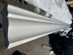 lot 223 image: 8 Beautiful Quality White Trim - Protective Film Intact