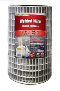 lot 64 image: Heavy Duty Cage Wire - 24 x 100 W 1 x 2 Opening - Great Utility Wire for many Projects