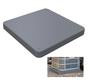lot 21 image: Equipment Pad for Air Conditioner Heat Pump Systems etc ,36 x 36 x 2 inches - Comes as pictured sm scratch