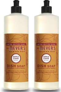 lot 42764 image: 2-Mrs. Meyers Clean Day Apple Cider Dish Soap