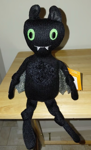 lot 42774 image: Target Hyde and EEK Black Bat Plush