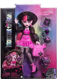 lot 42785 image: Monster High Draculaura Doll with Pet