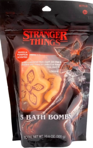 lot 42839 image: Stranger Things Vanilla Pumpkin Bath Bombs Set