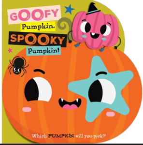 lot 42845 image: Goofy Pumpkin, Spooky Pumpkin Childrens Board Book by Sarah Crees