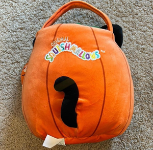 lot 42848 image: Squishmallows Halloween Pumpkin Plush