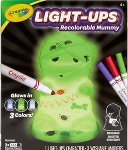 lot 42884 image: Crayola Light-Ups Recolorable Mummy