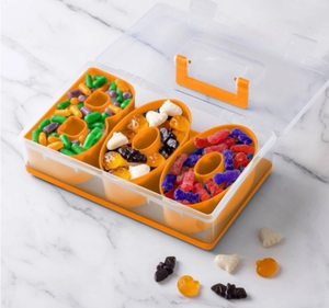 lot 42916 image: Target Halloween BOO Snackle Box Container