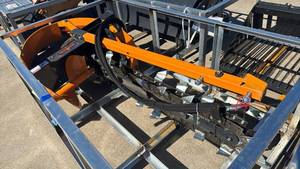 lot 5024 image: FT-12-48L - Landhonor - Skid Steer Trencher Attachment - Unused