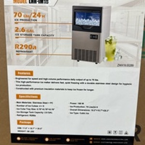 lot 5144 image: LandHonor 70 lbs Ice Maker LHR-IM18