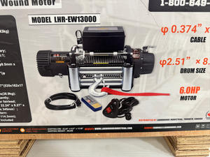 lot 5152 image: Landhonor 13,000 LBS ELECTRIC WINCH  LHR-EW13000