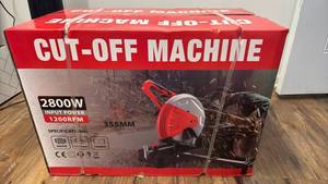 lot 5177 image: 2800W Cut-Off Machine with 14 inch Blade LHR-CS14