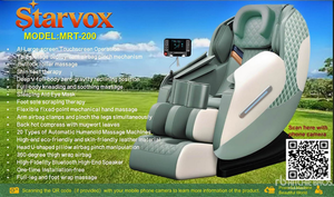 lot 6149 image: Starvox Zero-Gravity Massage Chair - MRT-200 (unused)