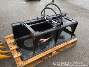 lot 6430 image: CK-X PG44 - Captok - Mini Skid steer plate grabber - Unused