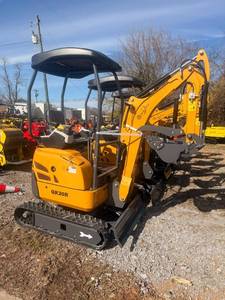 lot 6744 image: QK20R - GFC - Mini Excavator - Unused